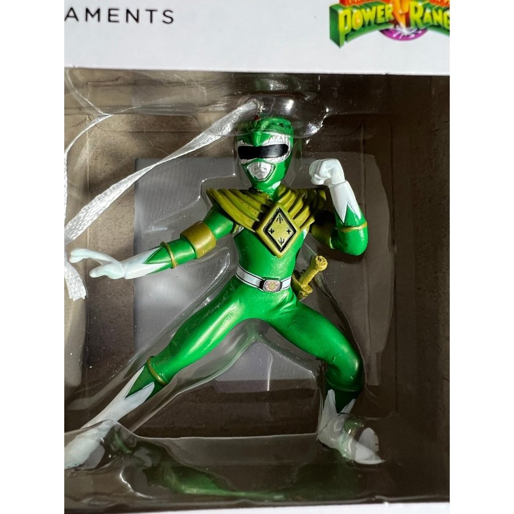 Mighthy Morphin Green Power Ranger 2022 Hallmark Ornament New in box